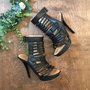 L.A.M.B Gwen Stephanie Gladiator Heels